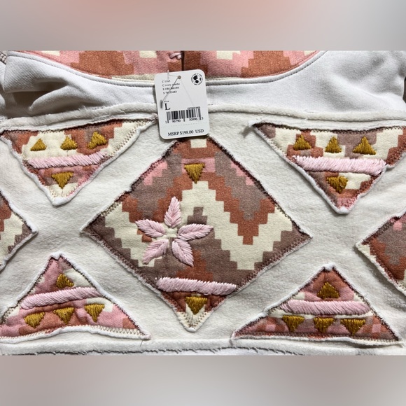 🎉LAST PIECE🎉FREE PEOPLE Nordic It's A Vibe Hoodie - Picture 13 of 13